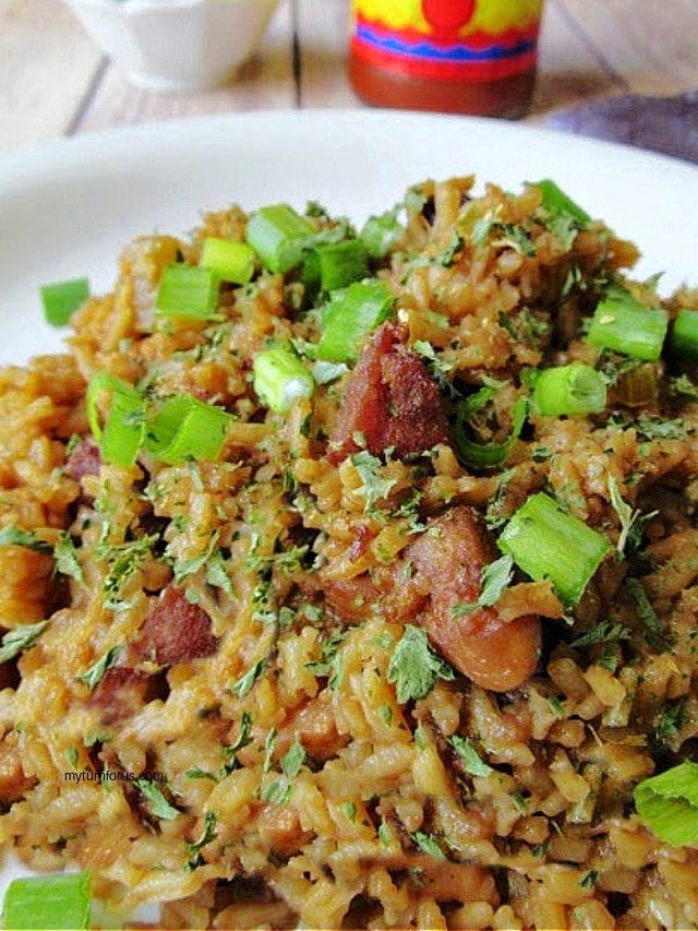 chicken sausage jambalaya