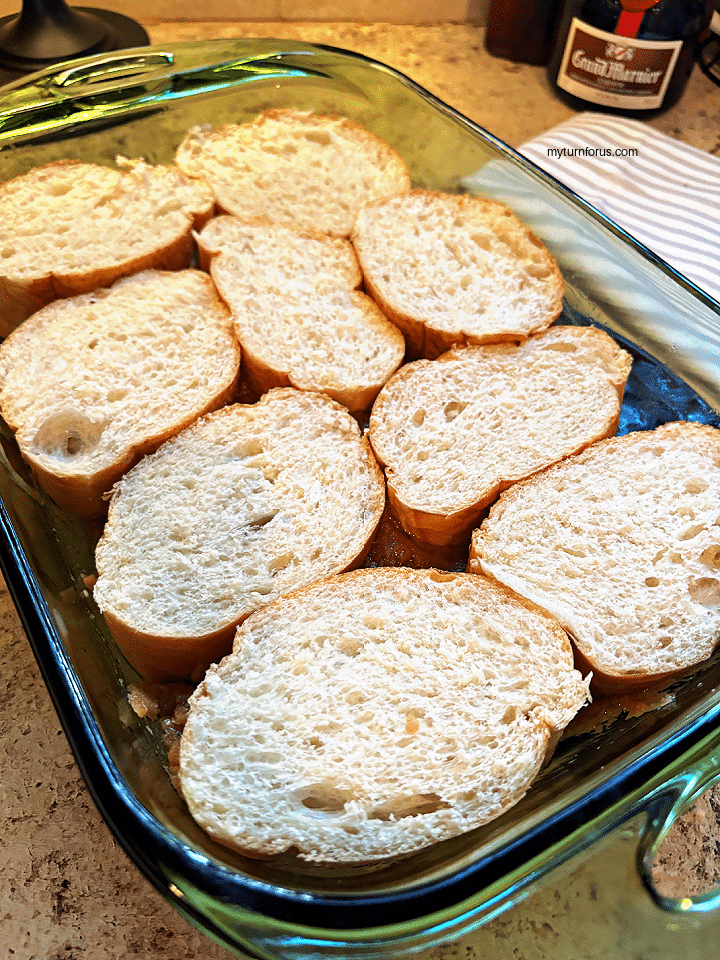 french bread for creme brulee casserole