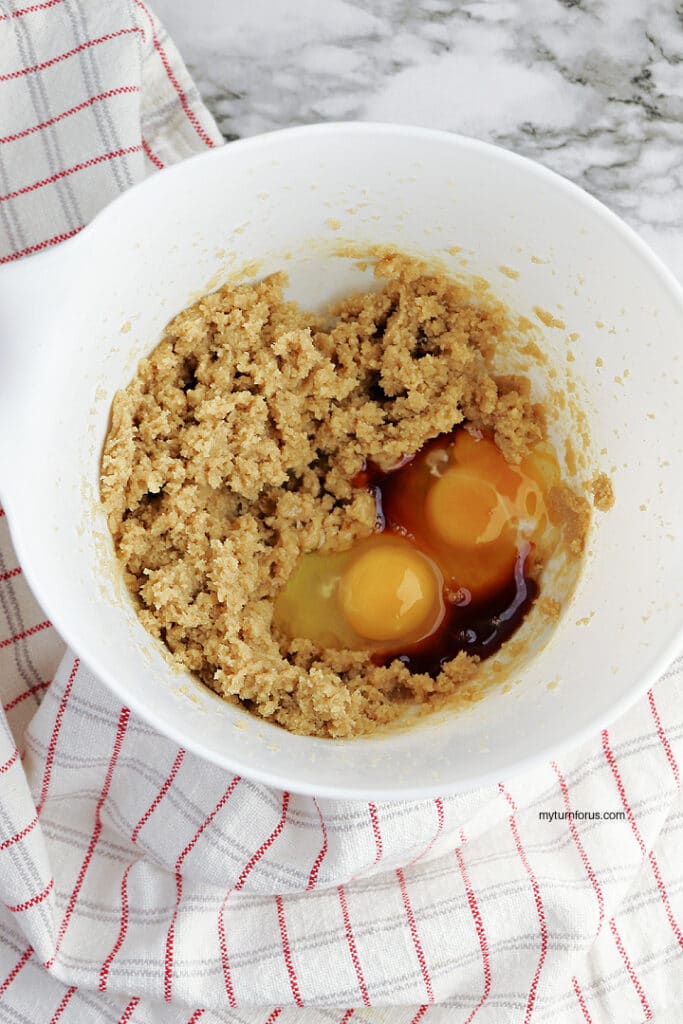 Eggs and Vanilla for cookies