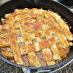 Texas Dutch Oven Peach Cobbler